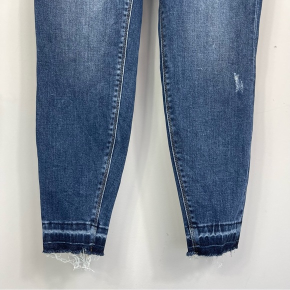 SPANX DISTRESSED SKINNY JEANS Pull on Jeggings Distressed Released Hem 20203R M - Picture 10 of 15